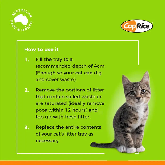 CopRice – Max’s Cat Litter