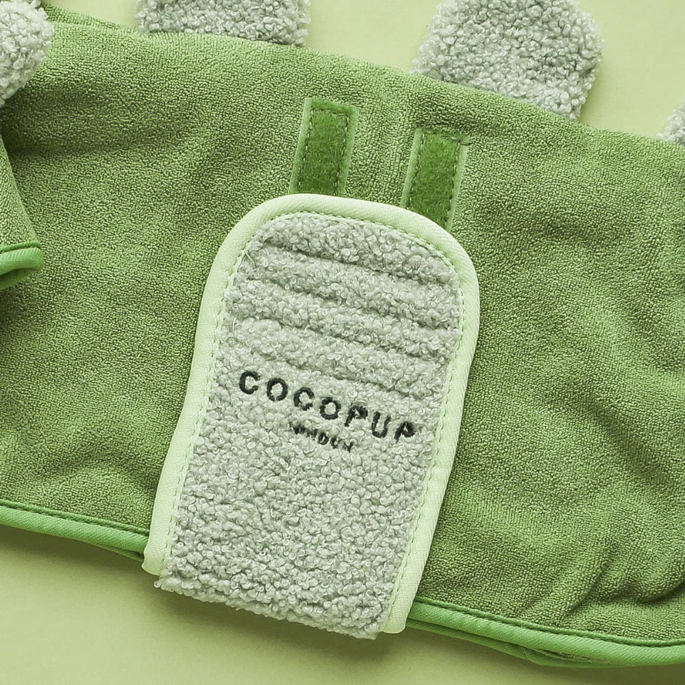 Cocopup London – Premium Dino Pup Drying Robe