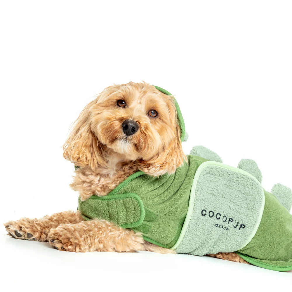 Cocopup London – Premium Dino Pup Drying Robe