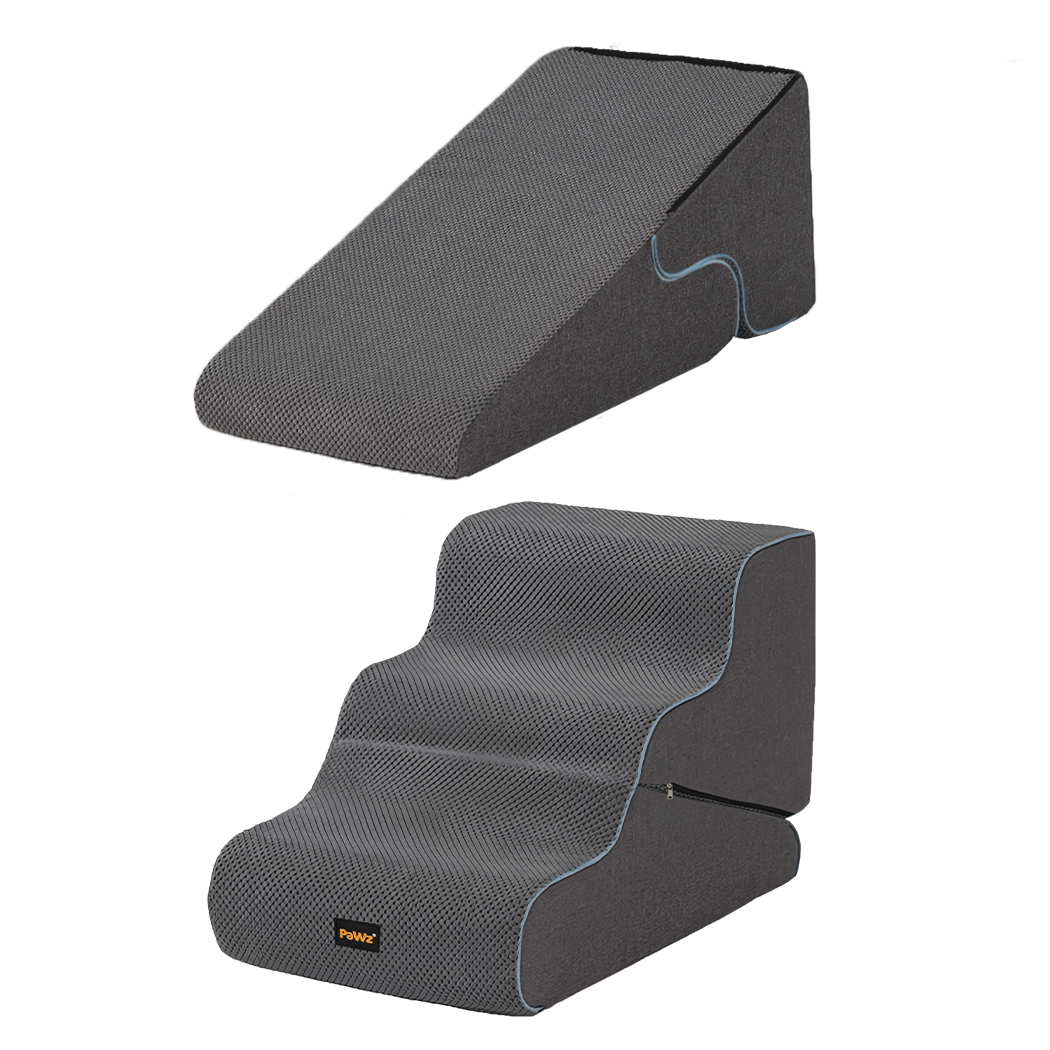 Pawz Dog Steps Adjustable Dog Ramp Portable Pet Stairs