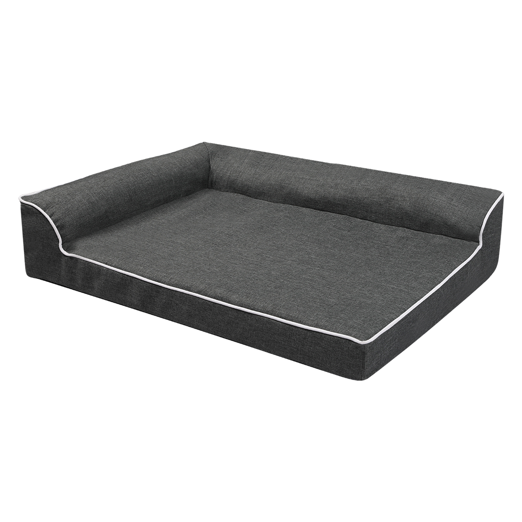 Pawz Orthopedic Dog Bed XL Grey-1894516776314736648