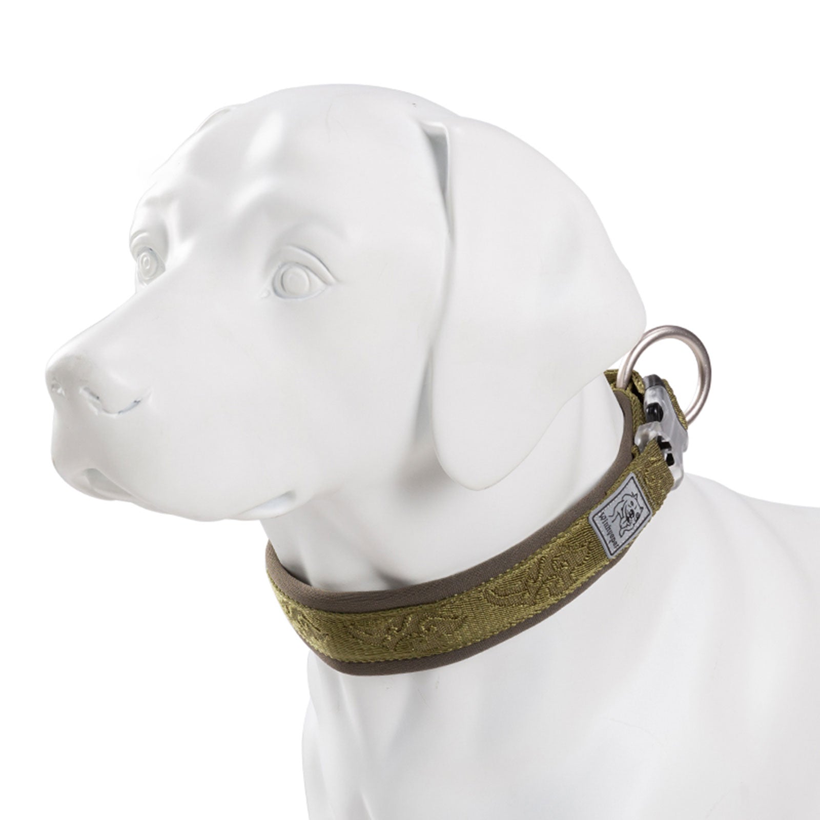 The Trailblazer Reflective Dog Collar – Army Green