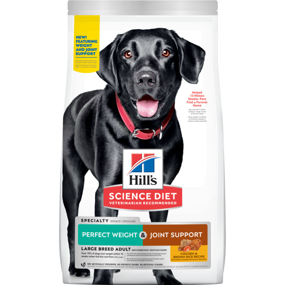 Hill’s – Science Diet – Adult Dog Food – Perfect Weight & Joint Support – Large Breed
