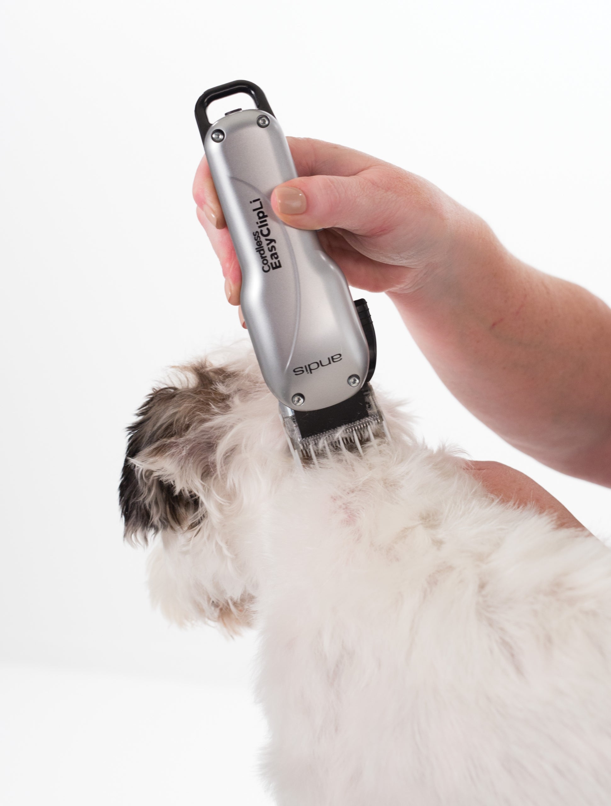 Andis – Pet Clippers – Cordless EasyClip Li Silver Medium Duty