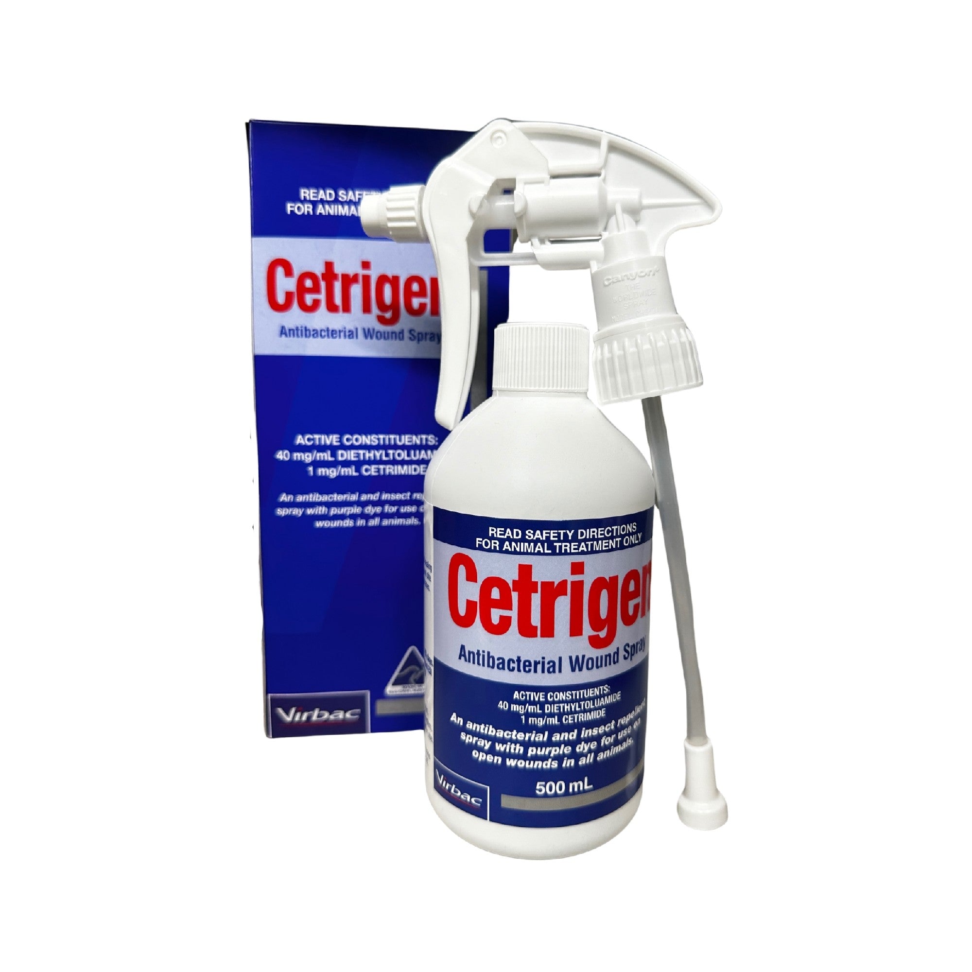 Virbac – Cetrigen Antibacterial Wound Spray