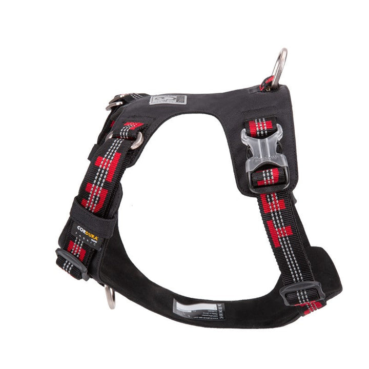 Lightweight Reflective Dog Harness - Black