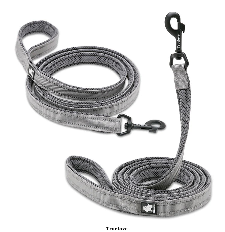 Reflective Pet Leash 2m - Grey