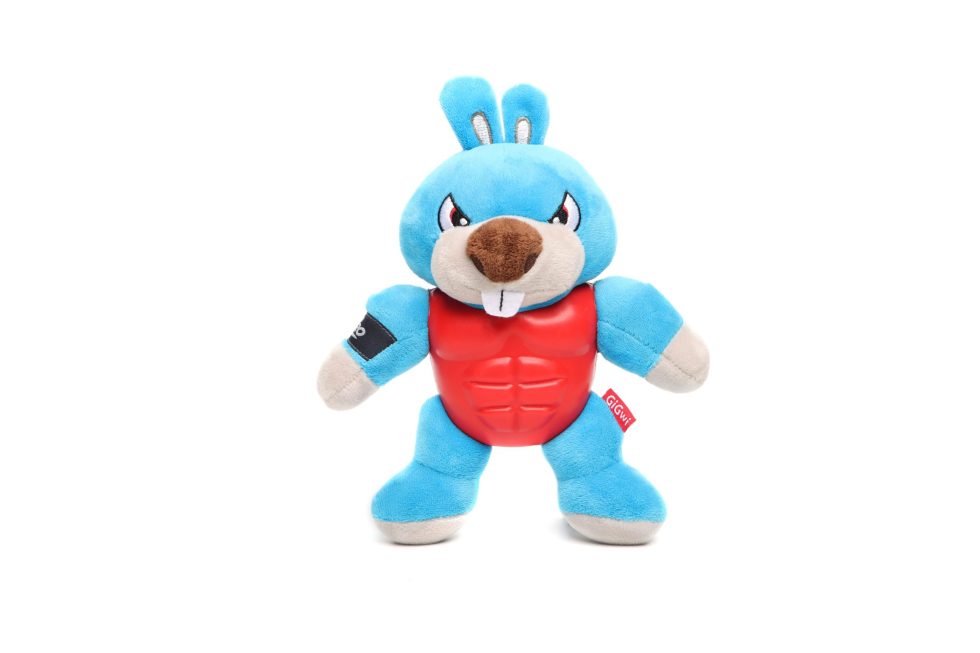 GiGwi – I’m Hero – Plush Rabbit Dog Toy