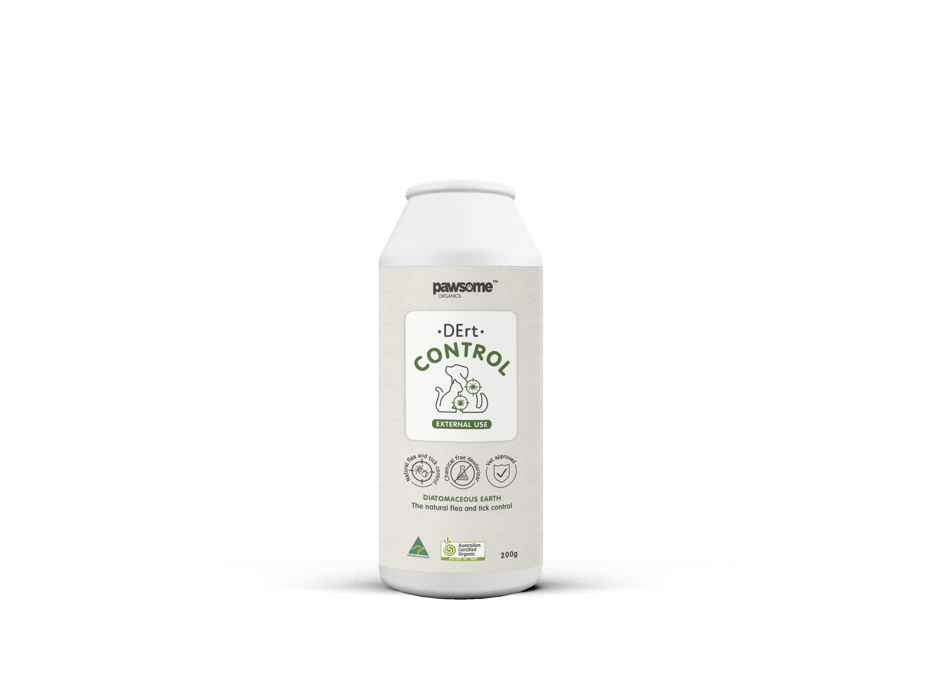 Pawsome Organic – Detox DErt – Diatomaceous Earth