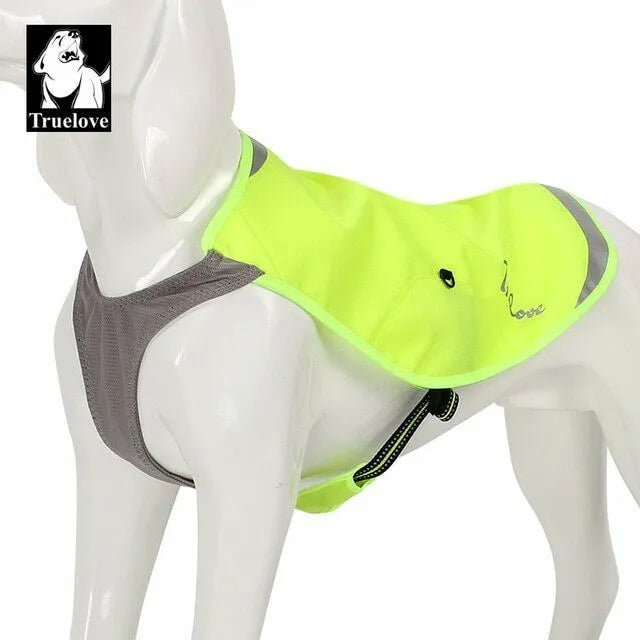 Waterproof Dog Jacket with Reflective Safety Design - Yellow