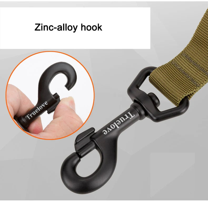 Bungee Dog Leash With Soft Padded Handle - Purple