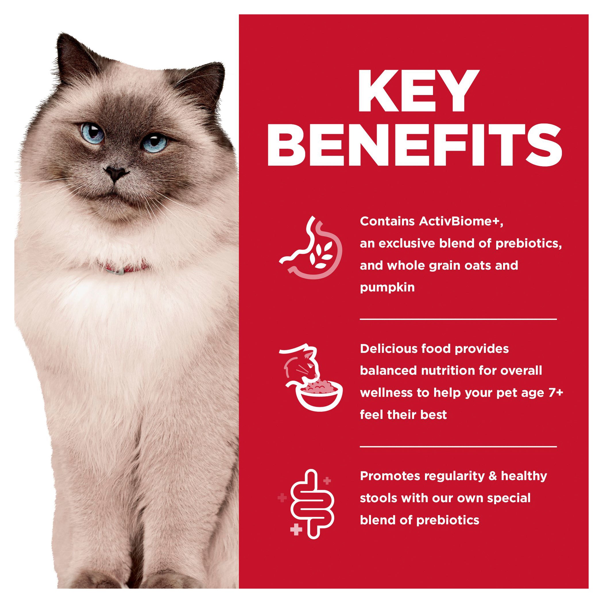 Hill’s – Science Diet – Adult Cat Food (7+) – Perfect Digestion