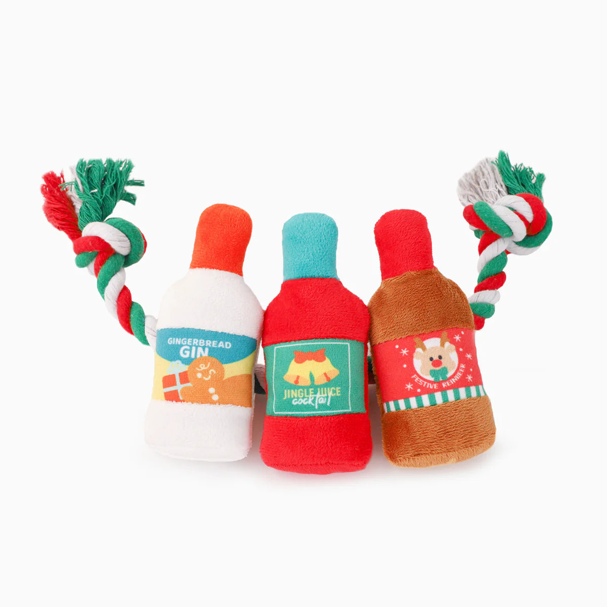 Happy Woofmas – Holiday Spirits Dog Toy