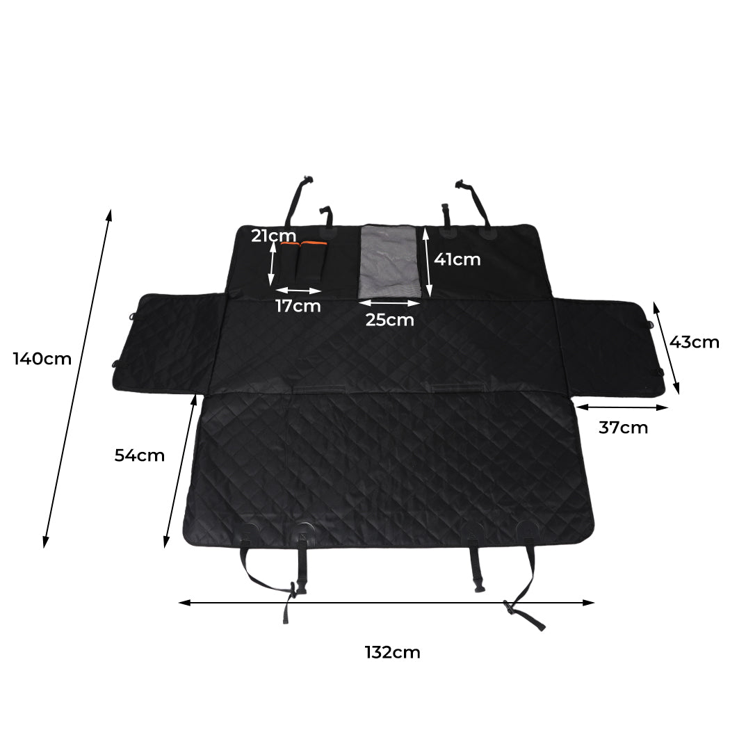 PaWz Pet Car Back Seat Cover Dog Waterproof-1864184311801057282