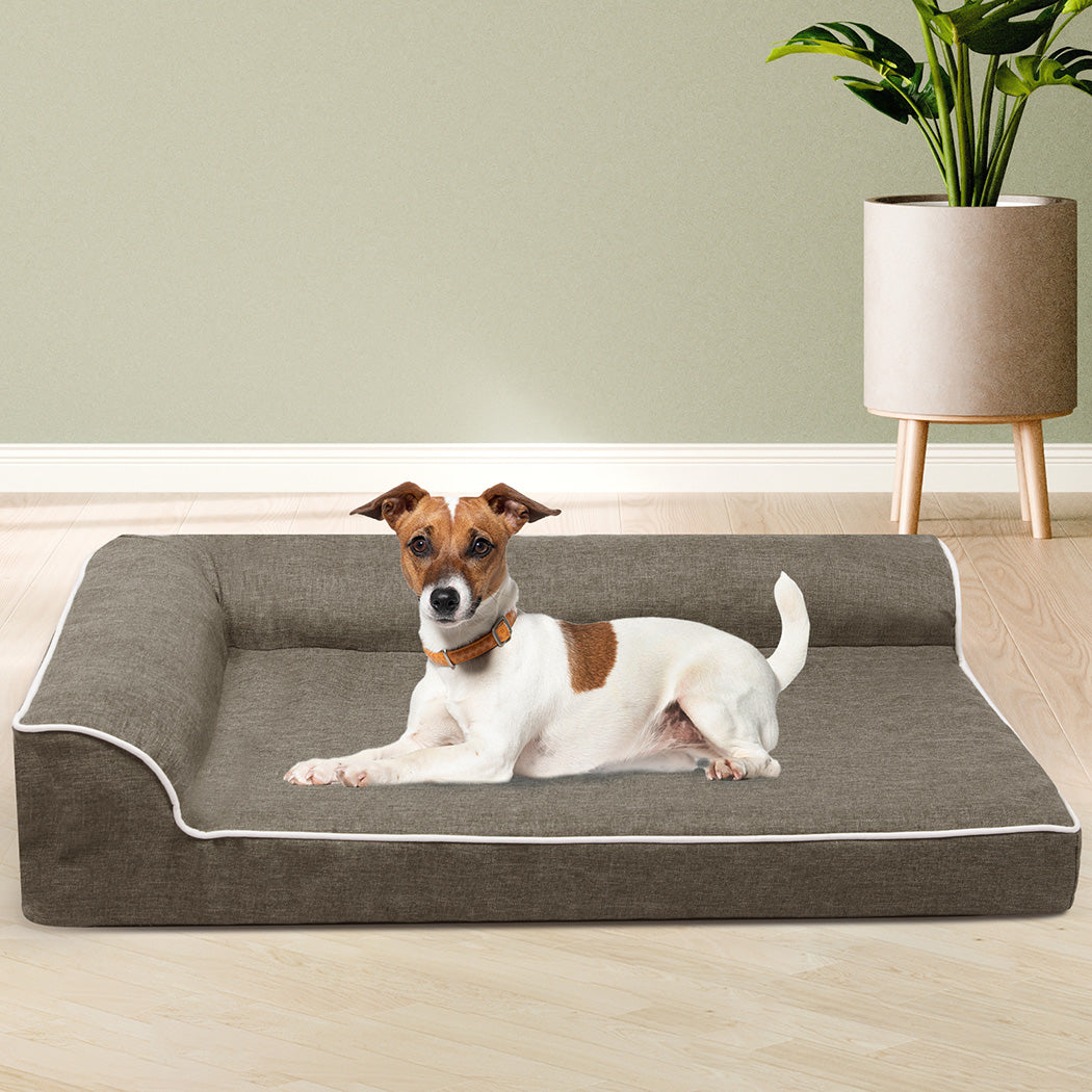 Pawz Orthopedic Dog Bed L Coffee-1894516774767038470