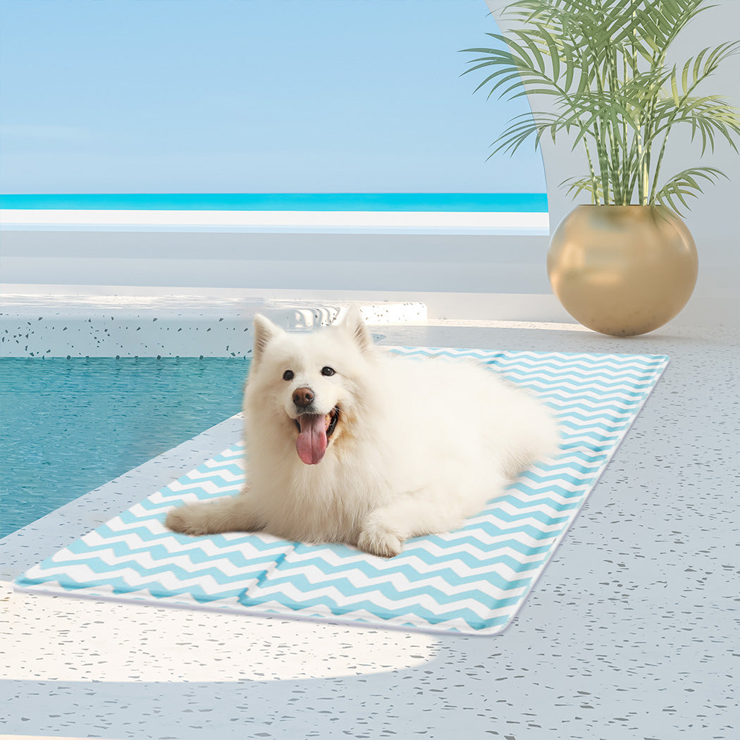 Pawz Pet Cooling Mat XL Blue-1894516779561127942