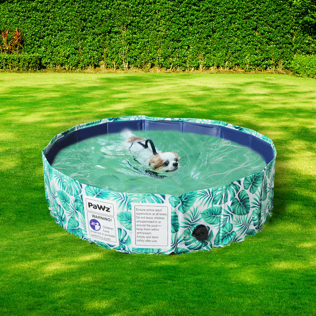 PaWz 80cm Pet Dog Swimming Pool Cat M Medium-1864184540046692358