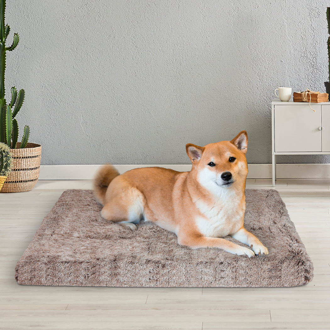 PaWz Dog Mat Pet Calming Bed Memory M Coffee Medium-1864184529430908934