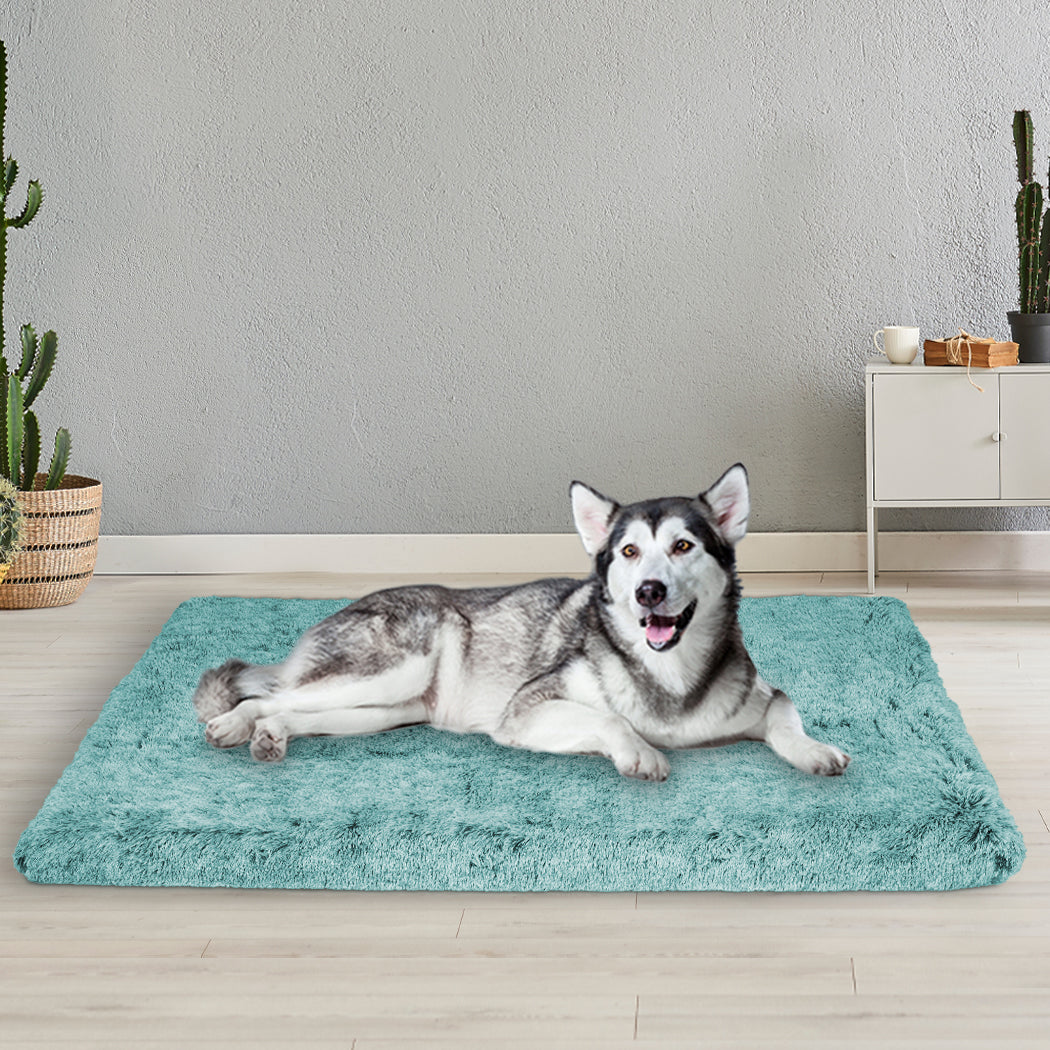 PaWz Dog Mat Pet Calming Bed Memory XL Green X-Large-1864184531033133062