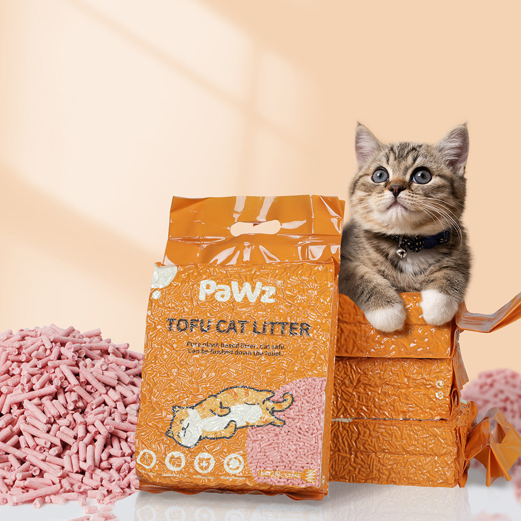 Pawz 2.5kg Tofu Cat Litter Watermelon x12-1894516745213972487
