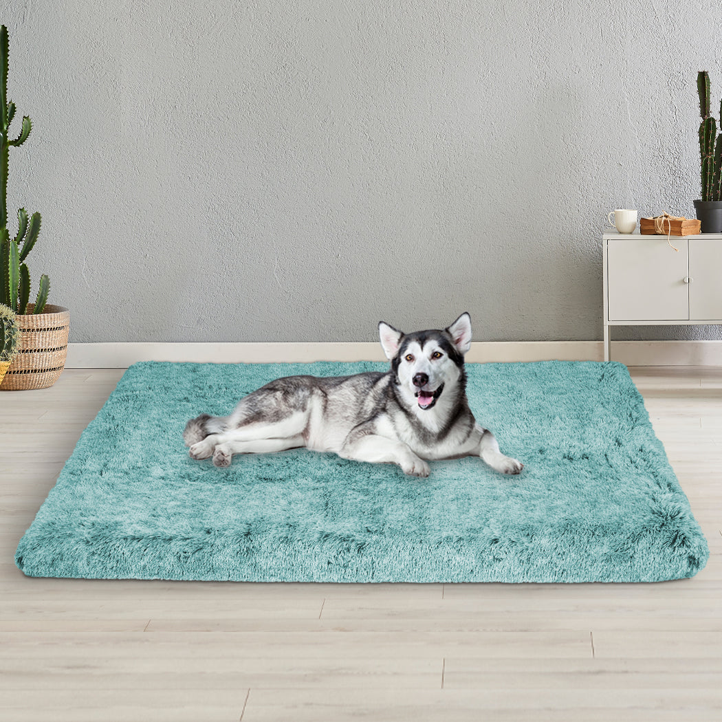 PaWz Dog Mat Pet Calming Bed Memory XXL Green XX-Large-1864184531687444486