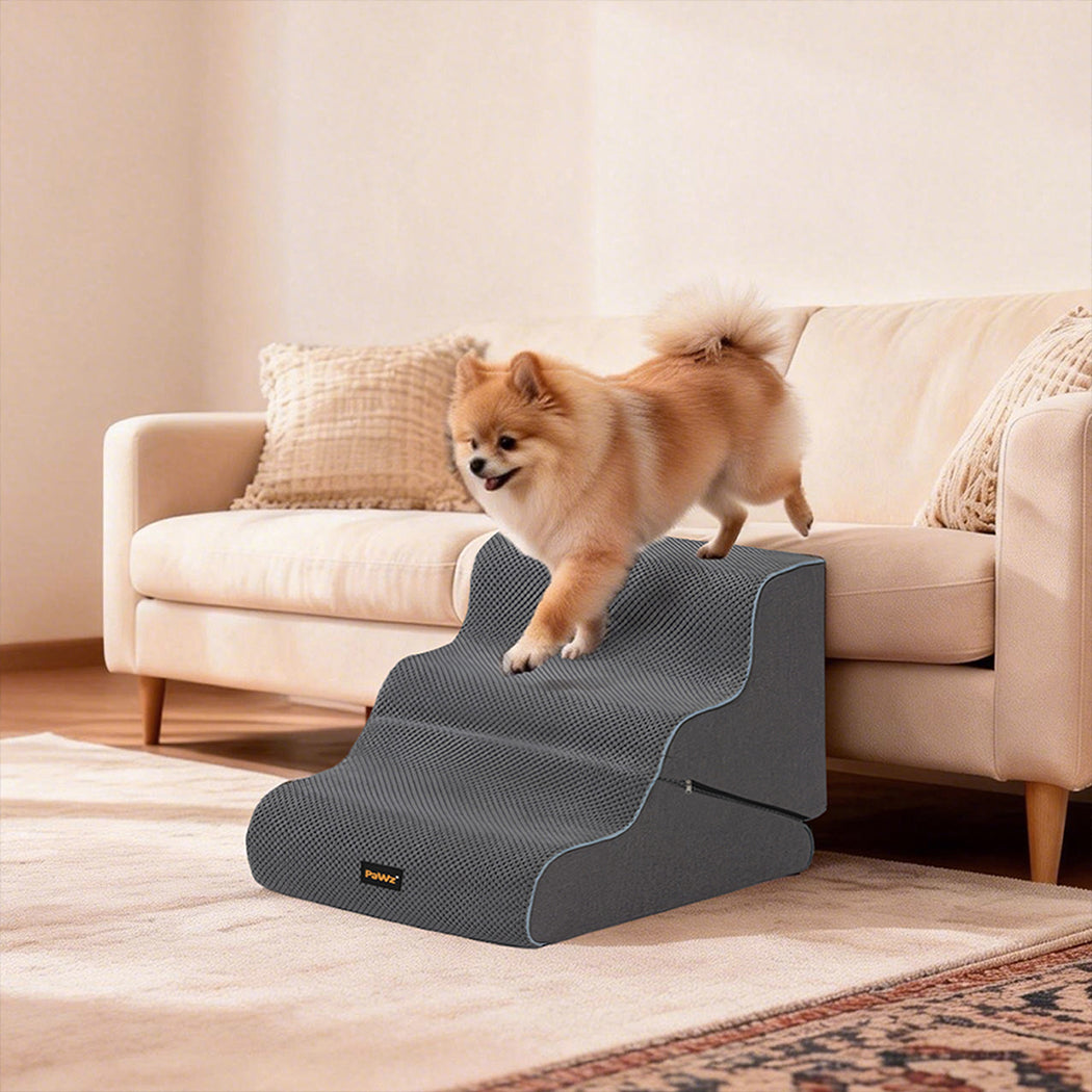 Pawz Dog Steps Adjustable Dog Ramp Portable Pet Stairs