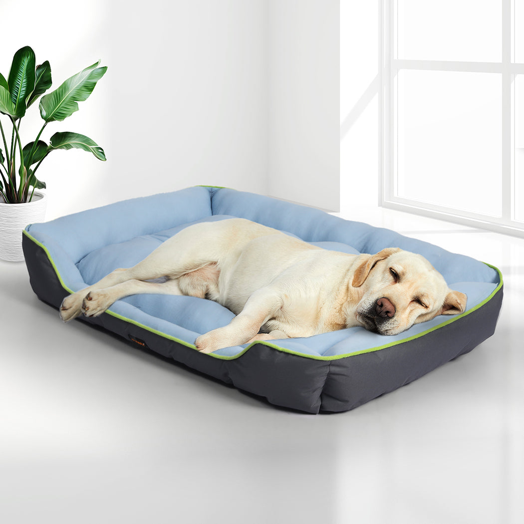 PaWz Pet Cooling Bed Sofa Mat Bolster Medium-1864184514448855046