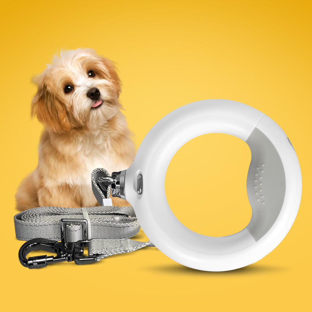 PaWz LED Dog Leash Lead Walking Rope White-1864184546812104710