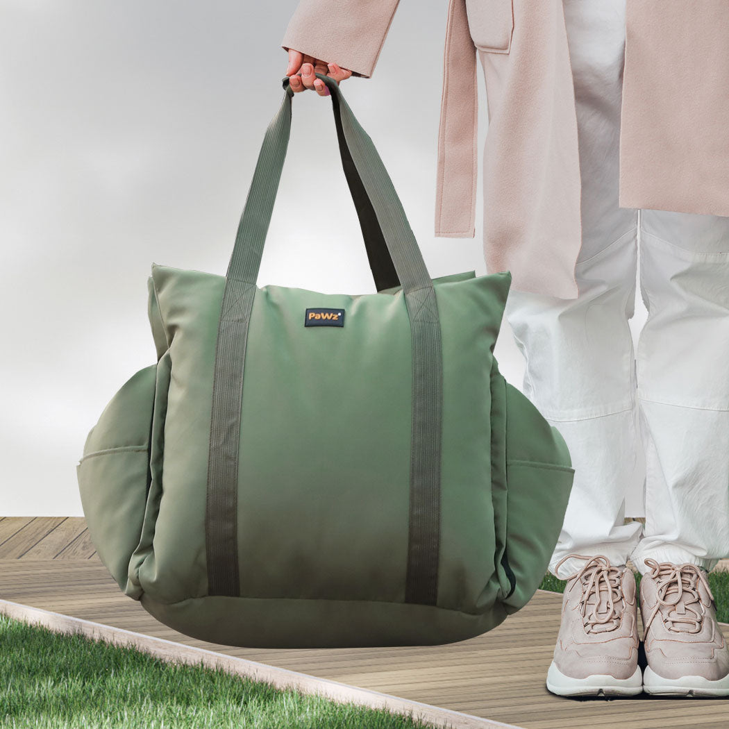 PaWz Dog Car Seat Booster Belt Green-1864184562981146630