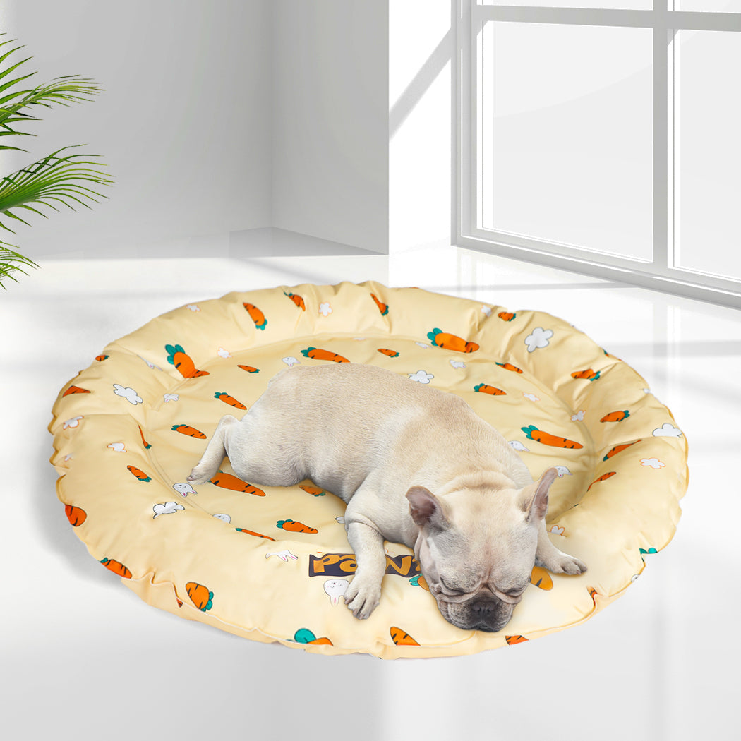 PaWz Pet Cool Gel Mat Cat Bed Dog Bolster L Large-1864184516315320326