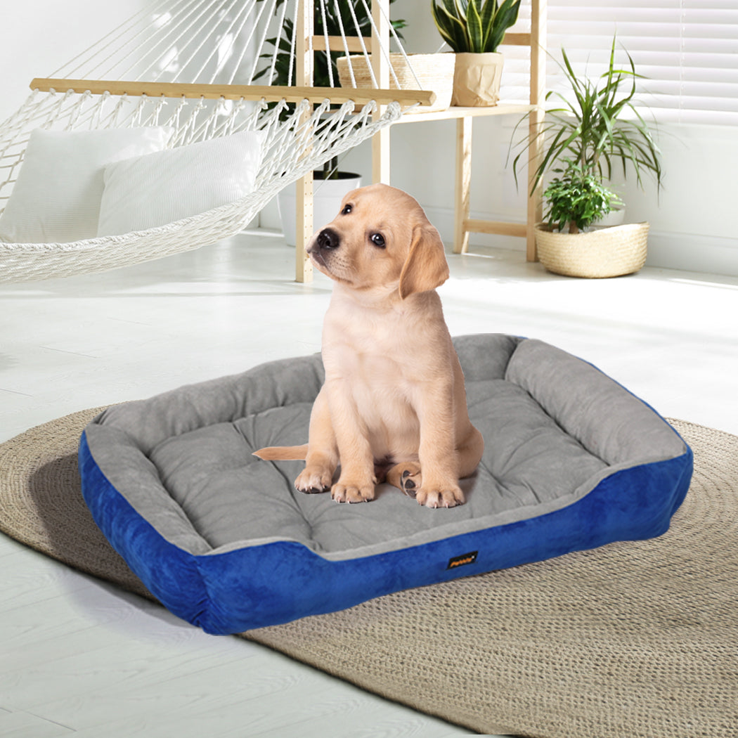 PaWz Pet Bed Dog Beds Bedding Mattress M Navy Medium-1864184468995182598