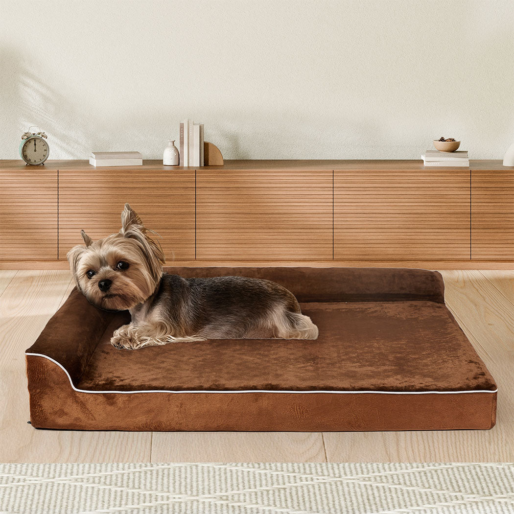 Pawz Orthopedic Dog Bed M Coffee-1894516775517818886