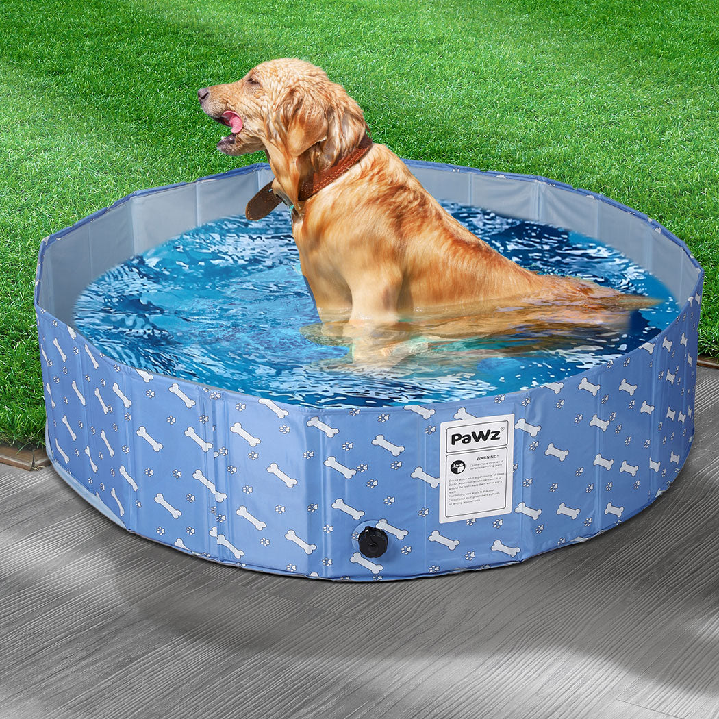 PaWz Folding Swimming Pool Dog Cat Washing M Medium-1864184493410226182