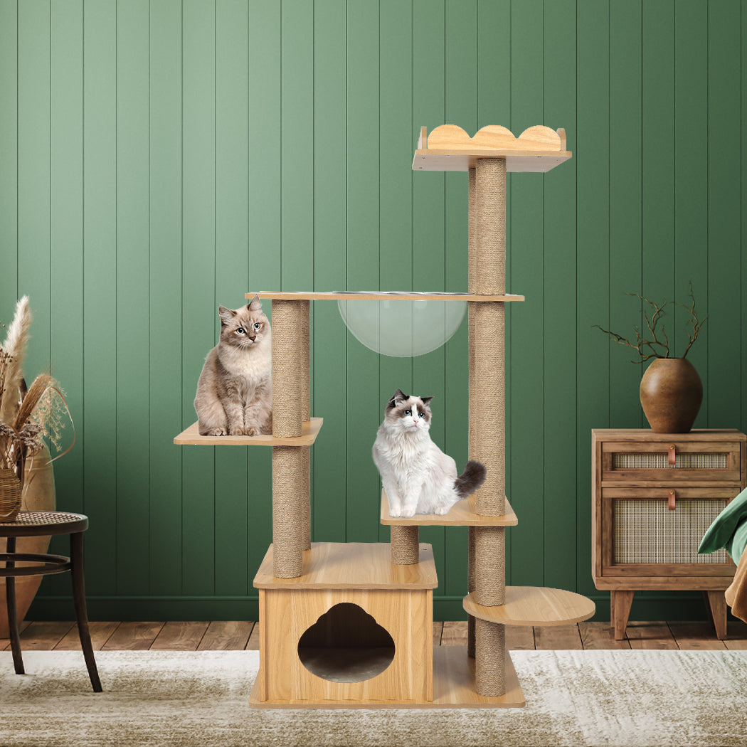 PaWz Cat Tree Scratching Post Scratcher-1864184536699637767