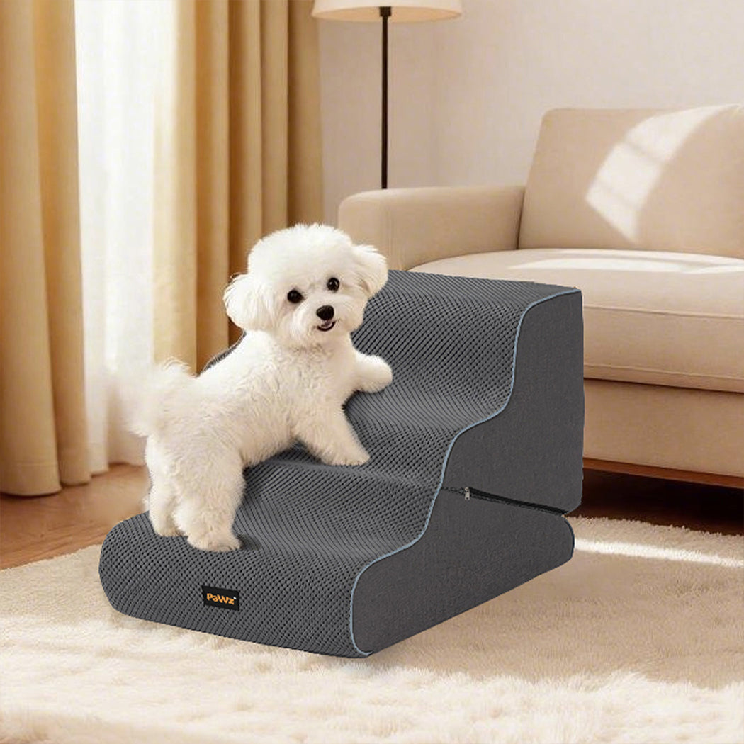 Pawz Dog Steps Adjustable Dog Ramp Portable Pet Stairs