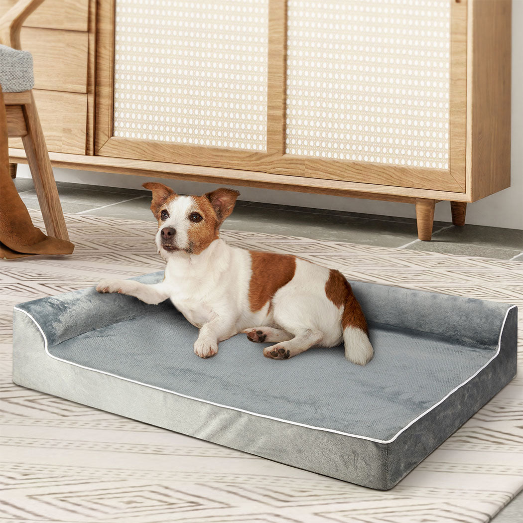 Pawz Orthopedic Dog Bed M Grey-1894516775844974599