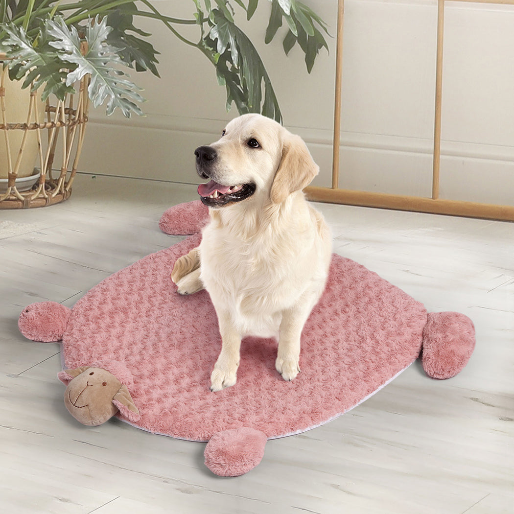 PaWz Pet Bed Cat Calming Bed Dog Squeaky M Pink Medium-1864184506592923655