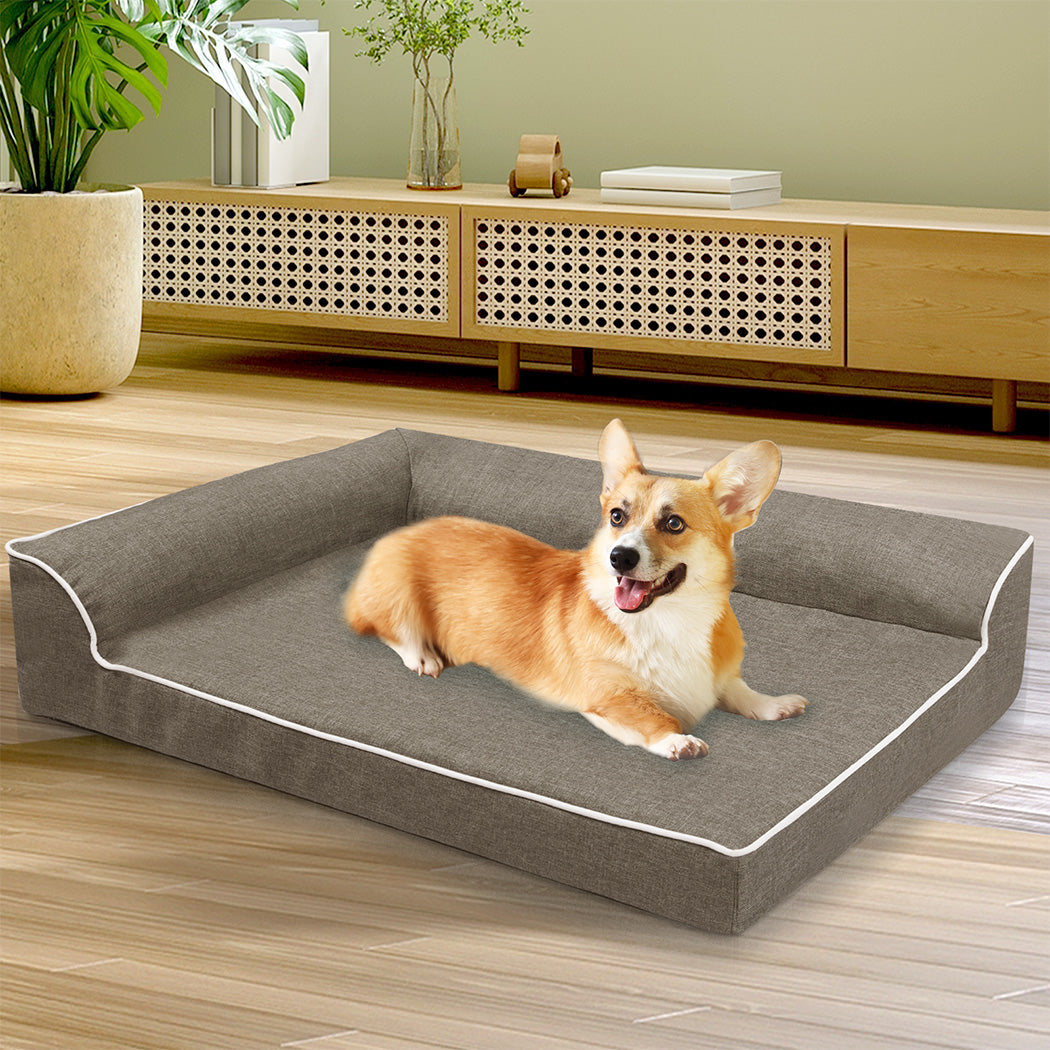 Pawz Orthopedic Dog Bed L Coffee-1894516774767038471