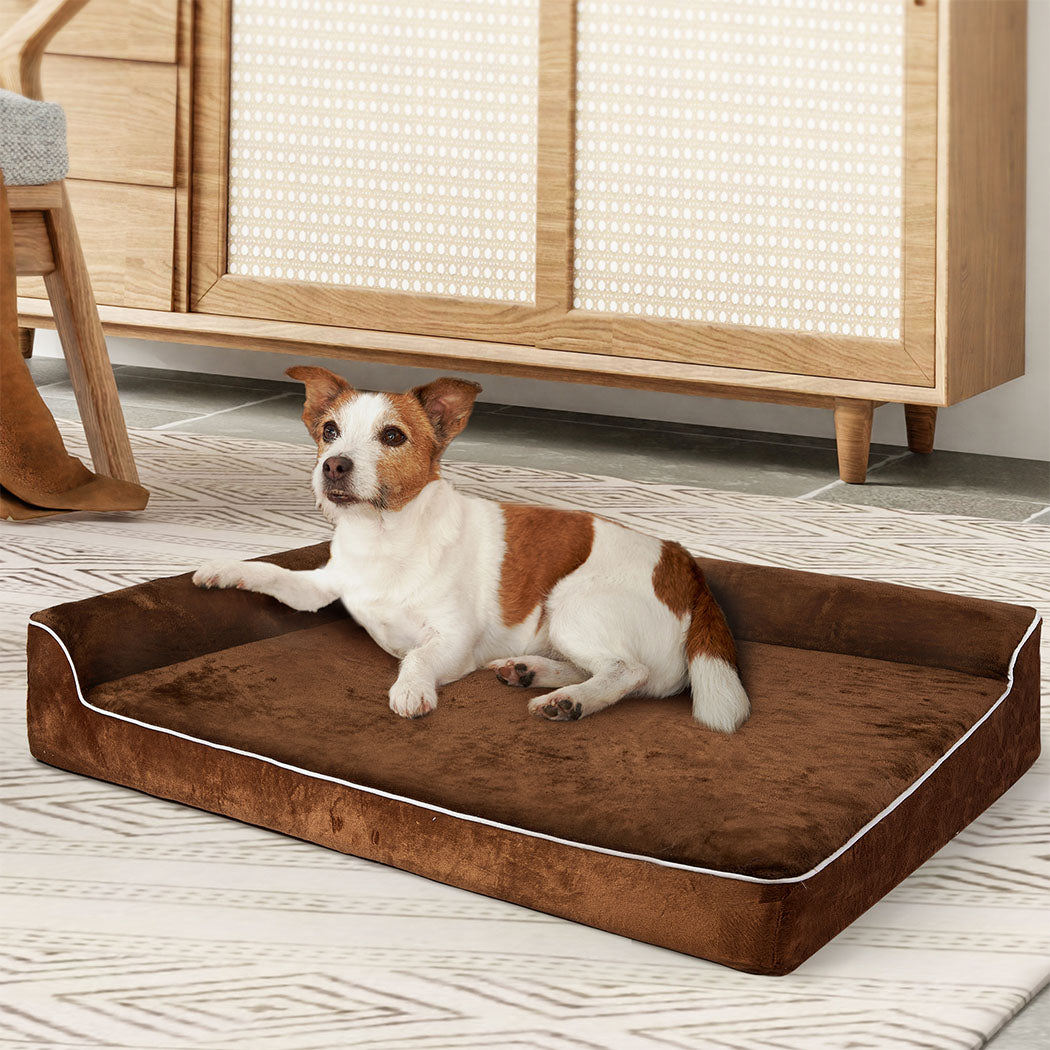 Pawz Orthopedic Dog Bed M Coffee-1894516775517818887