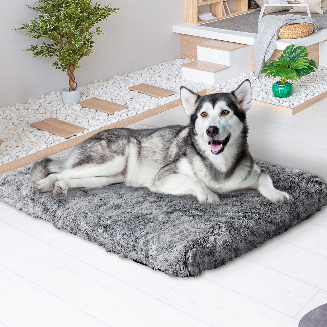 PaWz Dog Mat Pet Calming Bed Memory XXL Charcoal XX-Large-1864184531305762823