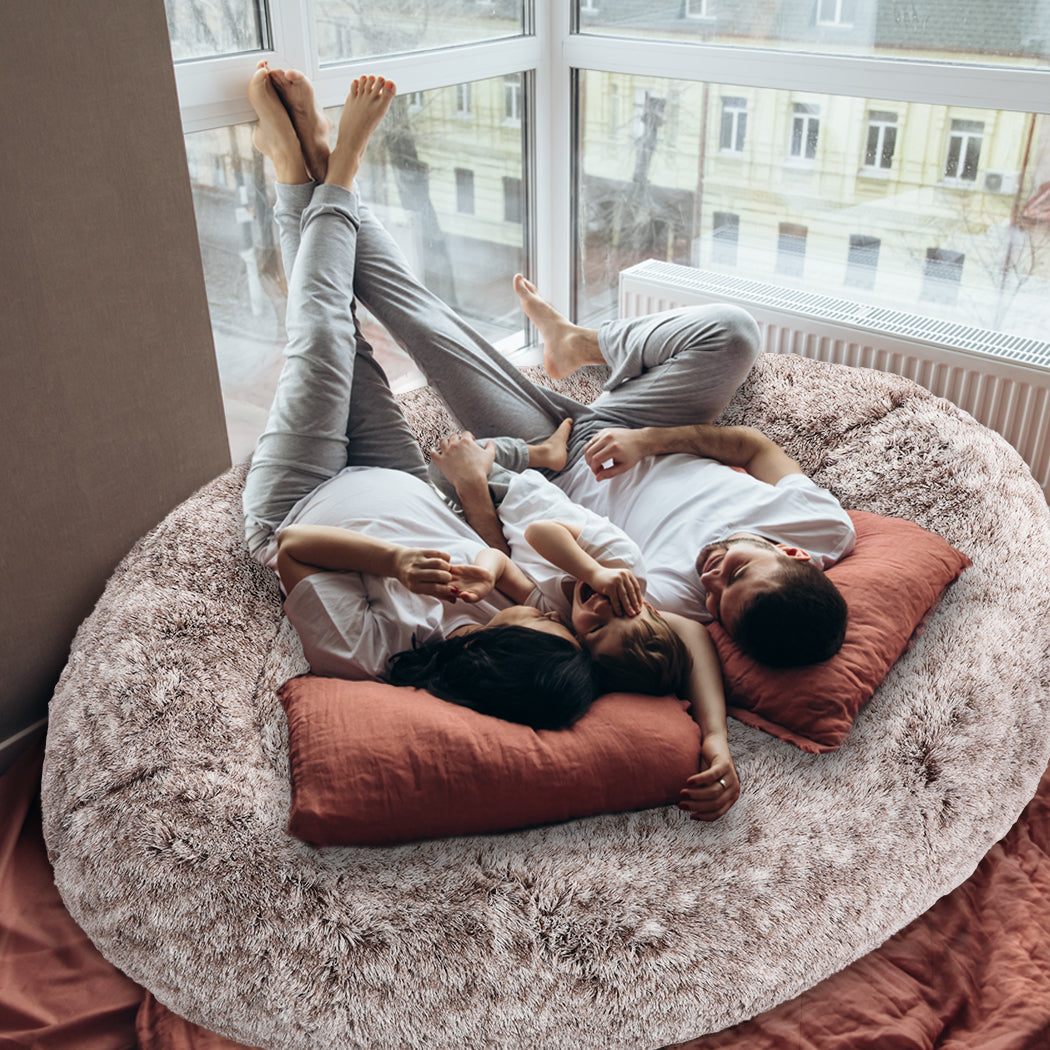 PaWz Replacement Pet Bed Cover Zipper Brown Cover-1864184539161694215