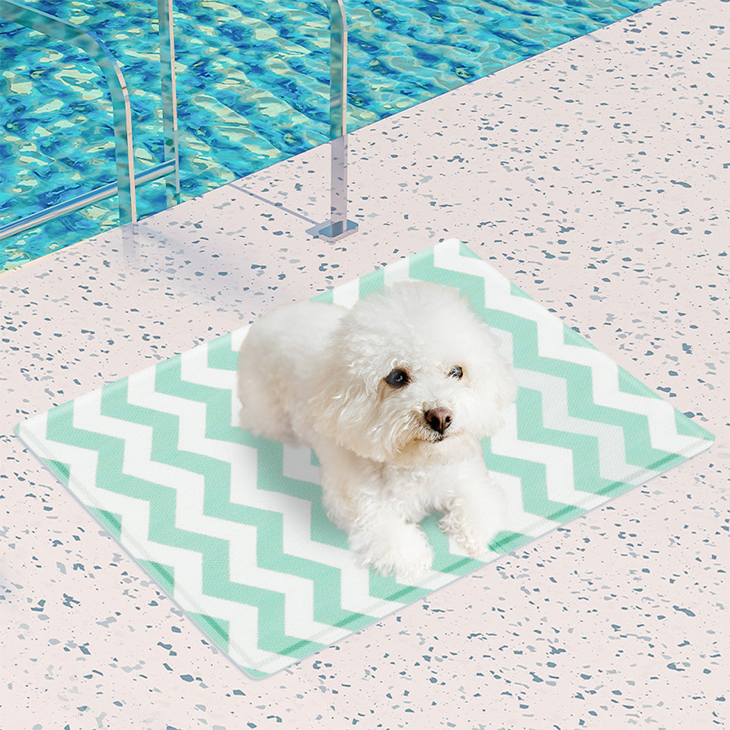 Pawz Pet Cooling Mat S Green-1894516779254943748