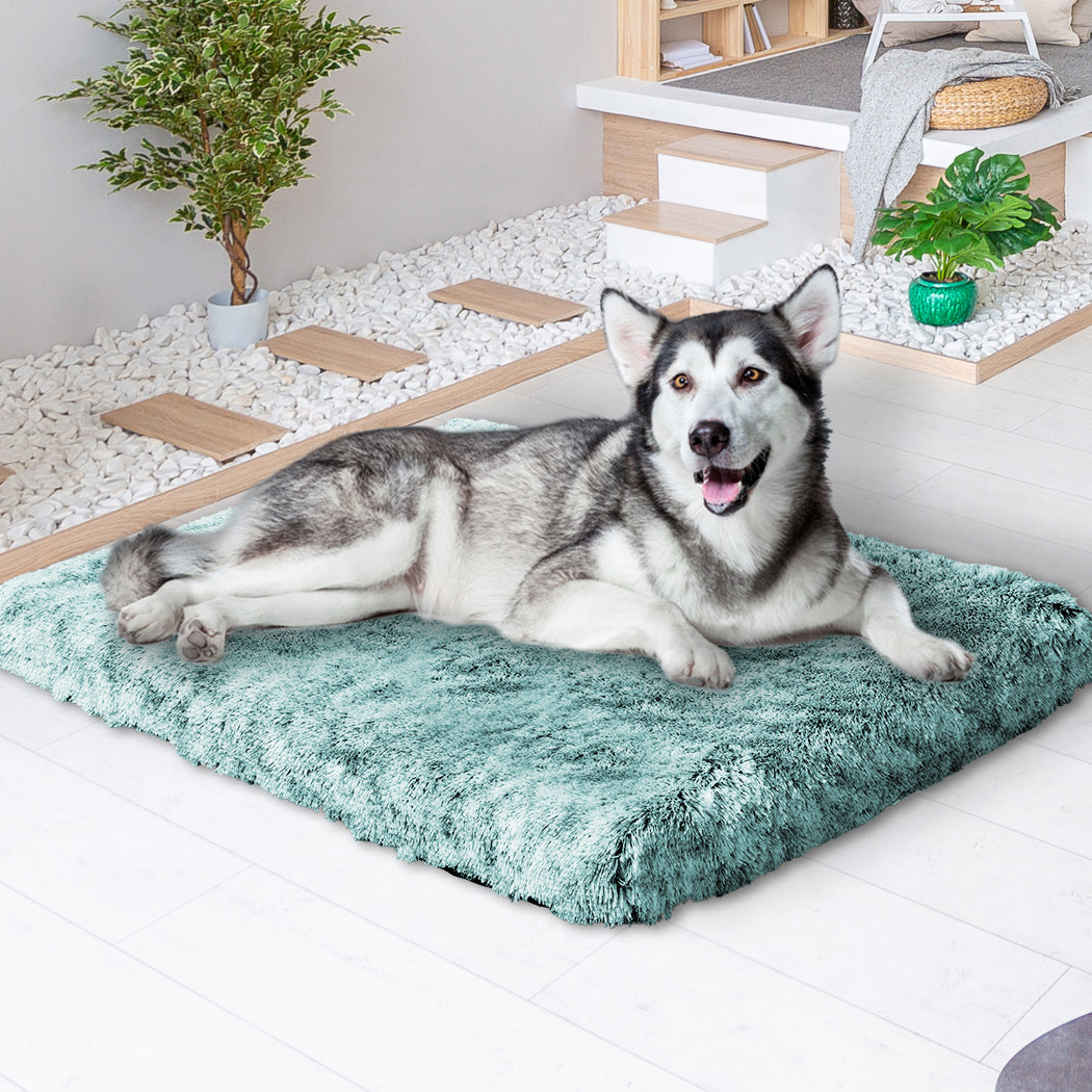 PaWz Dog Mat Pet Calming Bed Memory XL Green X-Large-1864184531033133063