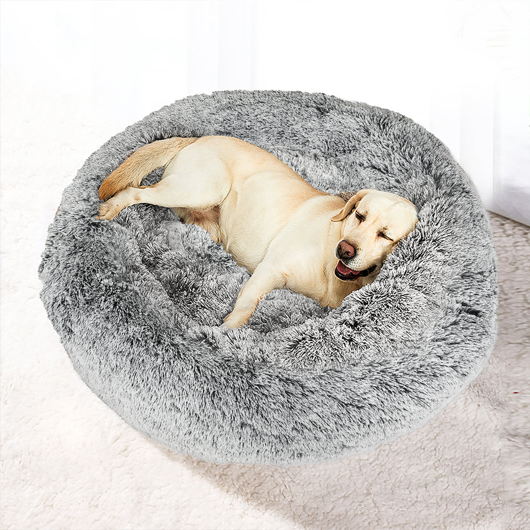 PaWz Pet Bed Memory Foam Dog Donut Charcoal Medium-1864184559495680007