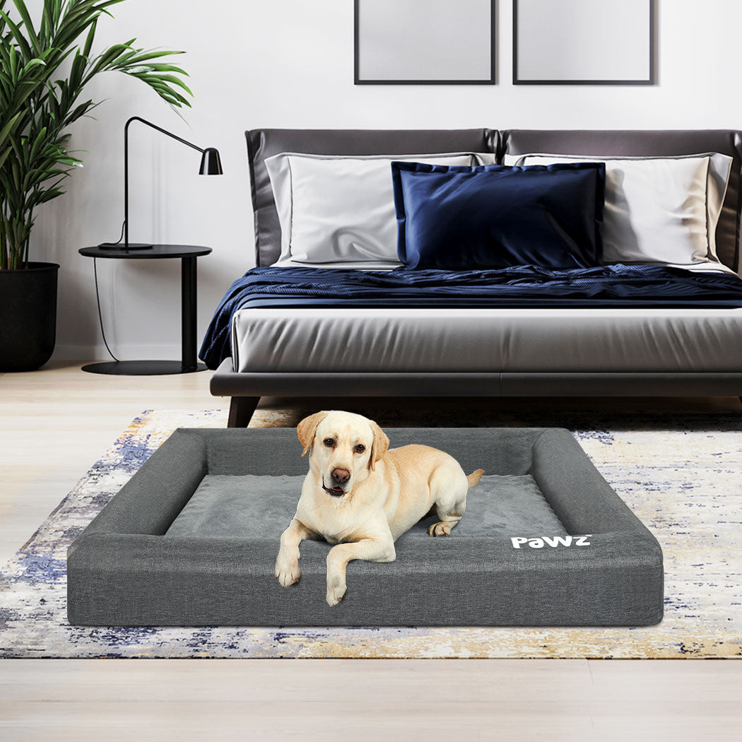 PaWz Memory Foam Pet Bed Calming Dog XL X-Large-1864184545969049607