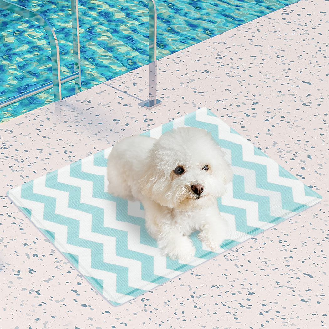 Pawz Pet Cooling Mat S Blue-1894516778944565255