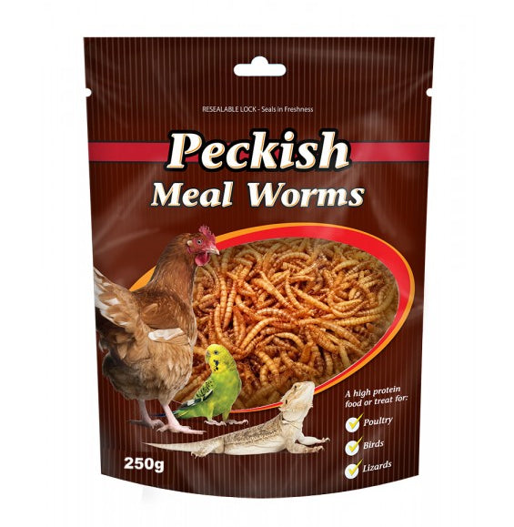 Peckish – Meal Worms For Reptiles, Birds & Hamsters