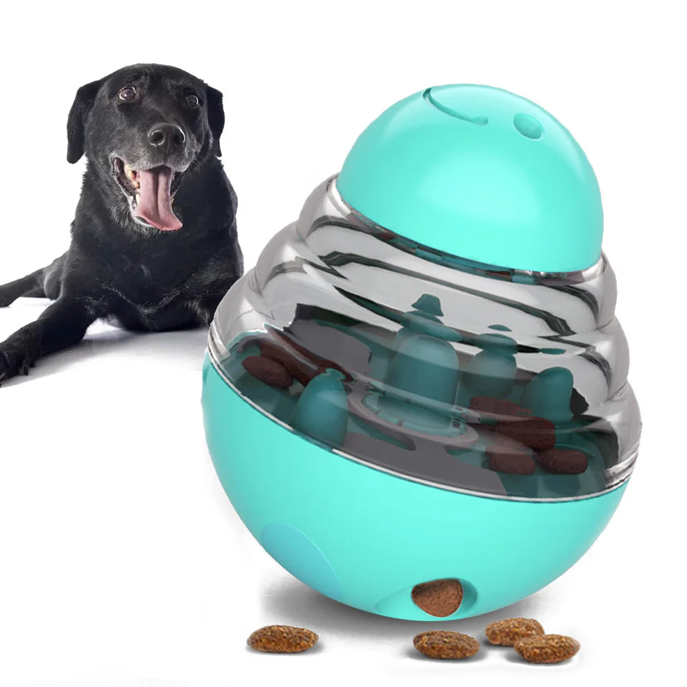 Blue Pet Toy Leakage Toy