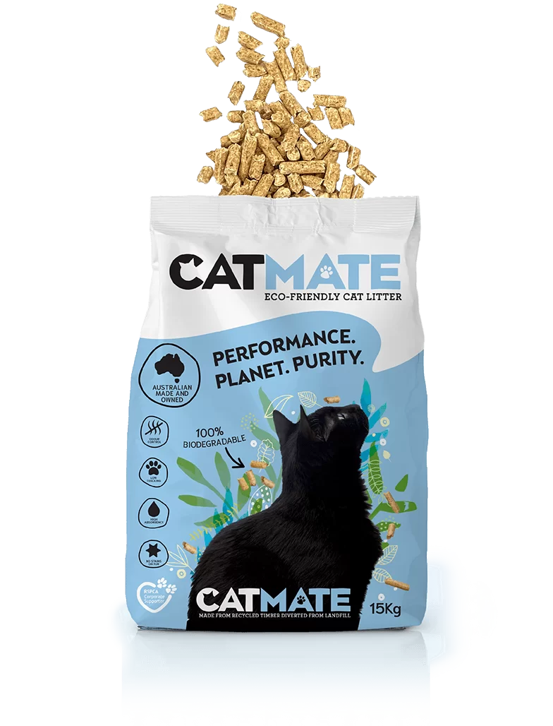 CatMate – Wood Pellet Cat Litter