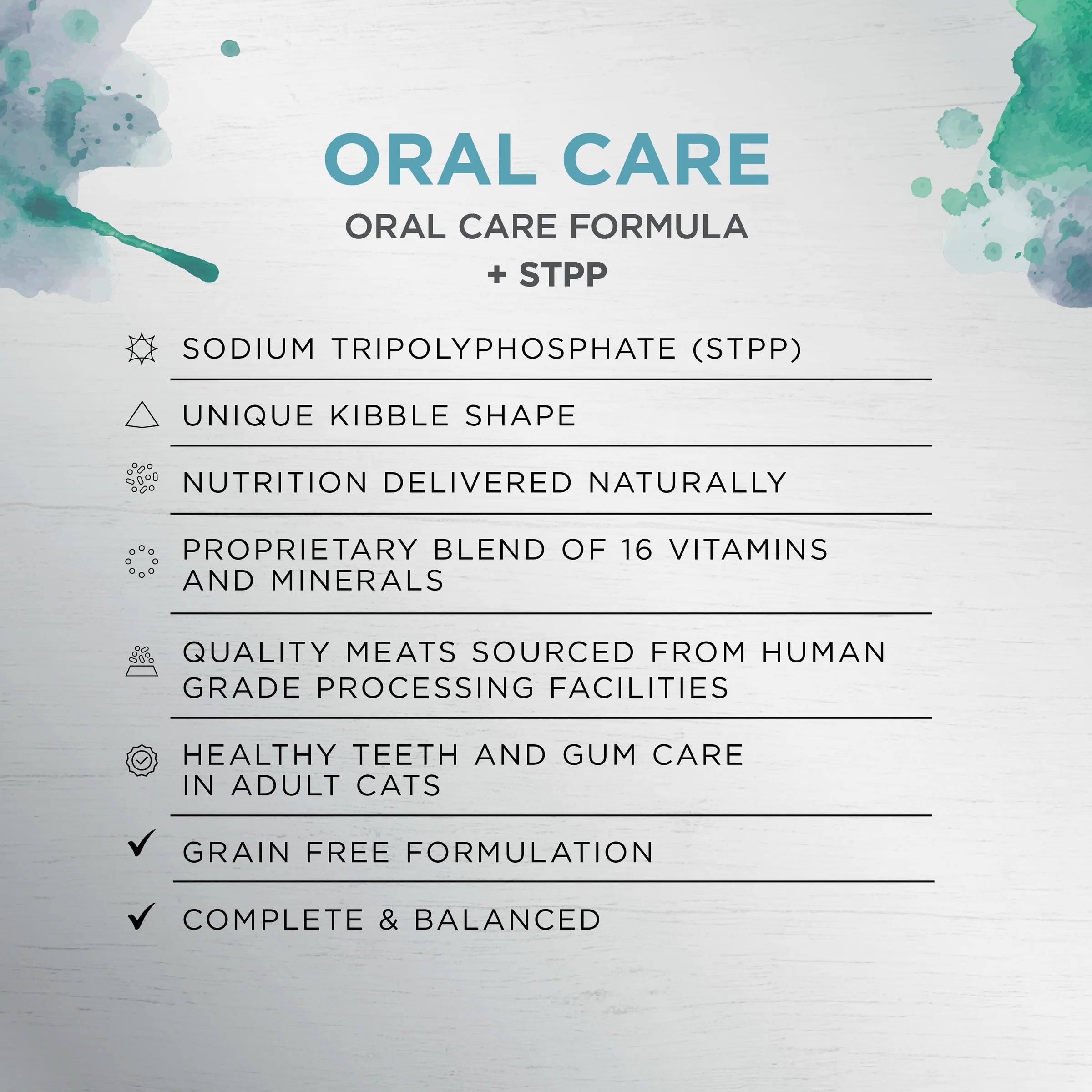 Ivory Coat – Adult Cat Food – Raw Health – Oral Care